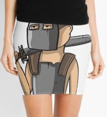 Rust Knight Mini Skirt