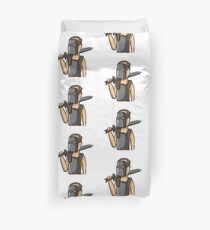 Rust Knight Duvet Cover