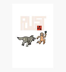 Rust players be like Photographic Print