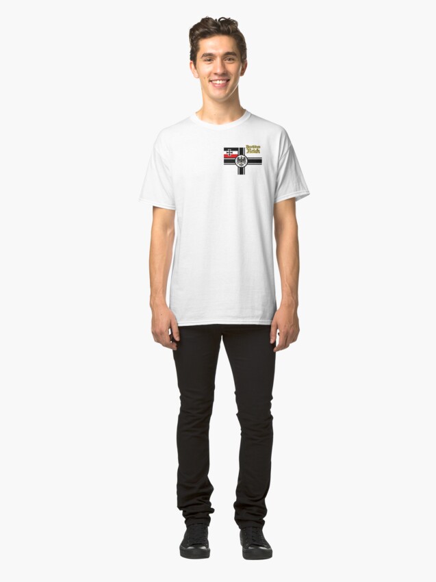Alternate view of Vintage WW1 German War Flag Classic T-Shirt