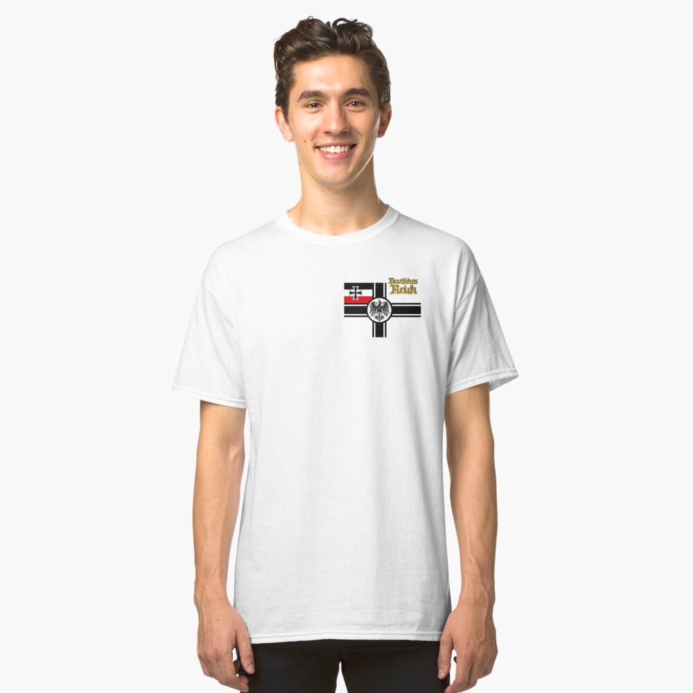 Vintage WW1 German War Flag Classic T-Shirt