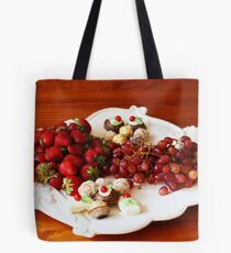 Christmas Platter Tote Bag