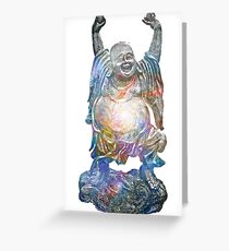 Mystic Whirlpool | Happy Buddha Remixx Greeting Card