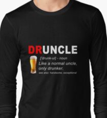 Druncle Beer Long Sleeve T-Shirt