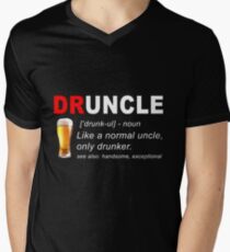 Druncle Beer Men's V-Neck T-Shirt