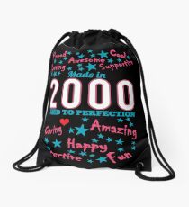 Made In 2000 - Aged To Perfection Drawstring Bag