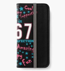 Made In 1967 - Aged To Perfection iPhone Wallet/Case/Skin