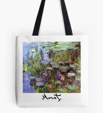 Monet - Waterlilies (Nympheas) Tote Bag