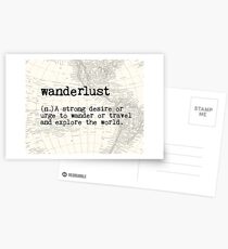 Wanderlust Postcards