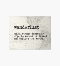 Wanderlust Art Board