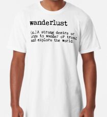 Camiseta larga Pasión de viajar