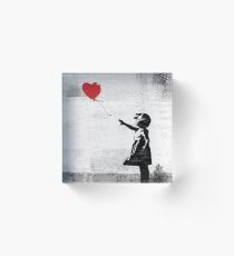 Banksy - Girl with a balloon Acrylic Block