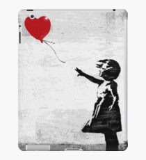 Banksy - Mädchen mit einem Ballon iPad-Hülle & Klebefolie