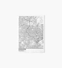 Denver map poster print wall art, Colorado gift printable, Home and Nursery, Modern map decor for office, Map Art, Map Gifts Art Board Print