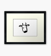 Gentoo linux Framed Print