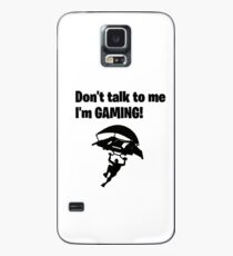 Funda/vinilo para Samsung Galaxy ¡No me hables, estoy jugando!