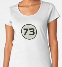 Sheldon's 73 Der Urknall Frauen Premium T-Shirts