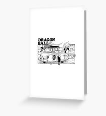 DBZ Family White Greeting Card