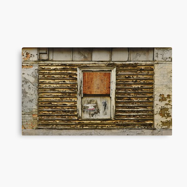 Peeling Paint Canvas Print