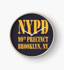 NYPD BROOKLYN 99th PRECINCT NEW YORK Clock