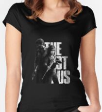 The Last Of Us - Ellie and Joel Design Women's Fitted Scoop T-Shirt