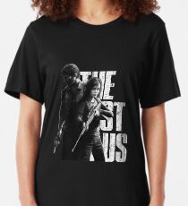 The Last Of Us - Ellie and Joel Design Slim Fit T-Shirt