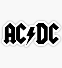 Pegatina Cosas de AC / DC