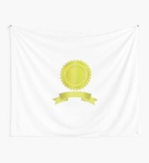 gold medal Wall Tapestry