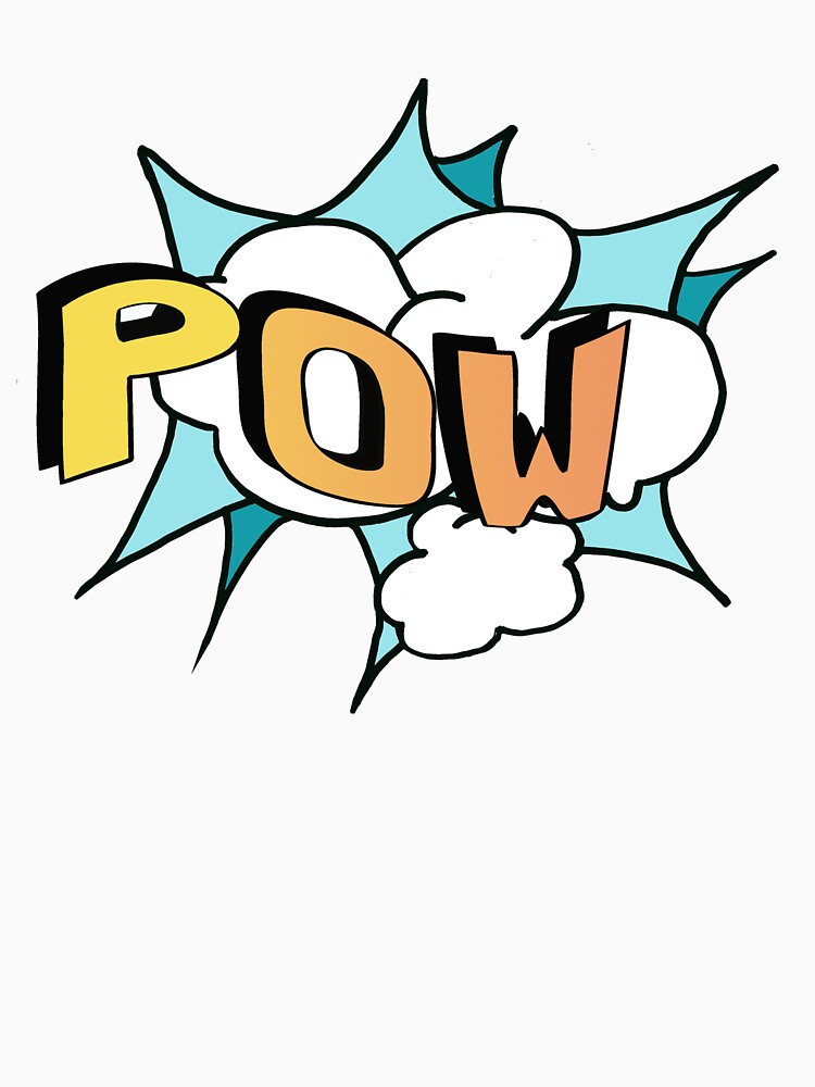 POW Personal Superhero Logo by Rightbrainwoman