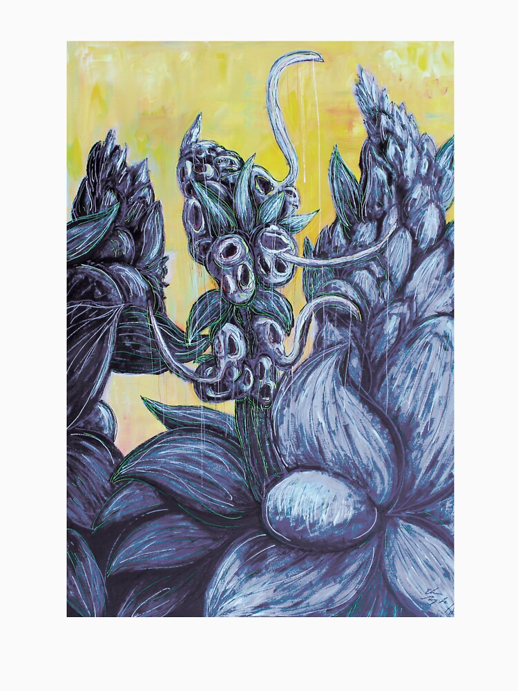 Floral Hellscape III by GroglioArt