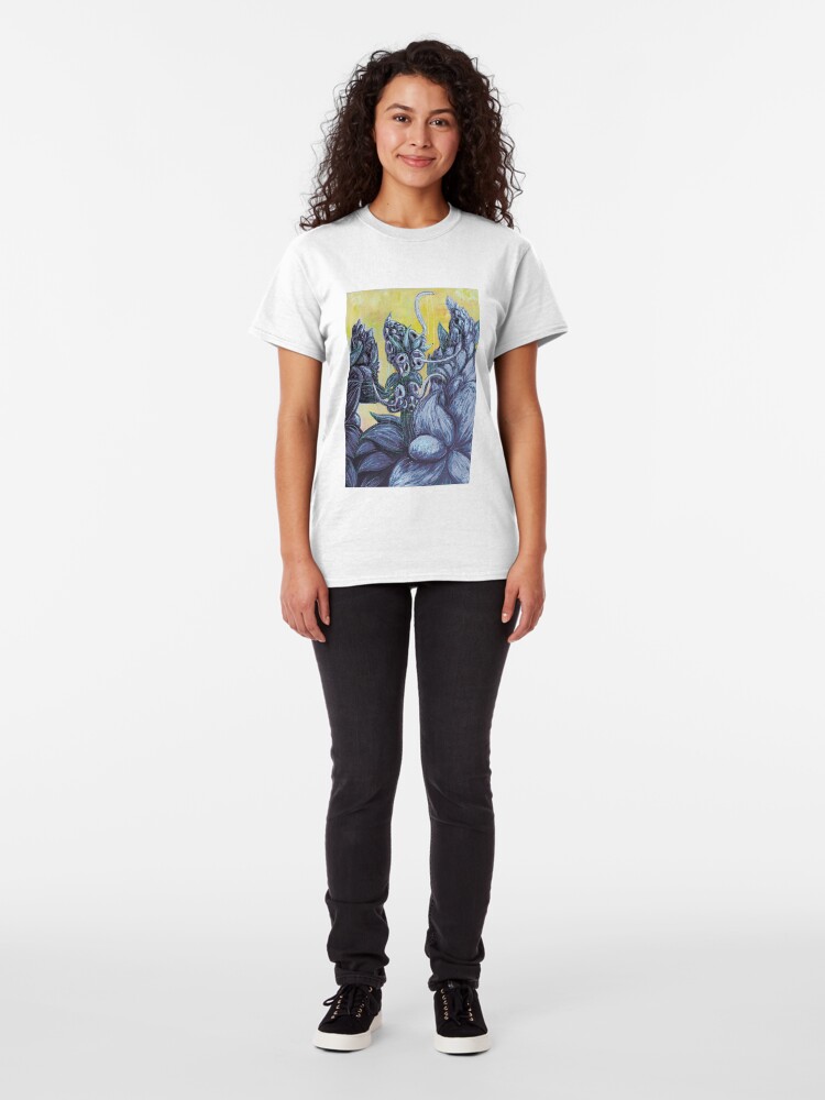 Alternate view of Floral Hellscape III Classic T-Shirt