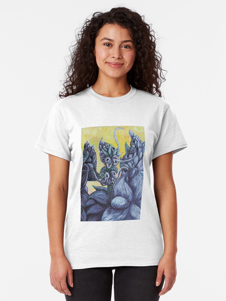 Alternate view of Floral Hellscape III Classic T-Shirt