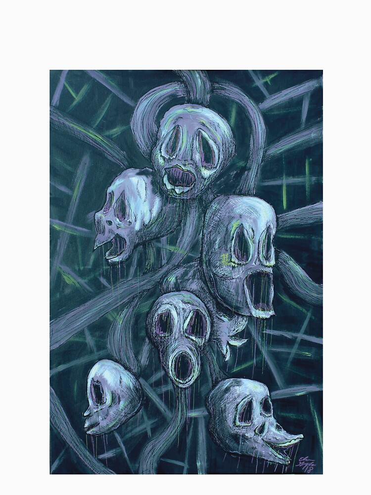 Floral Hellscape II by GroglioArt