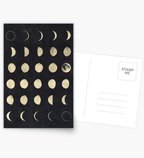 Moon Phases Postcards