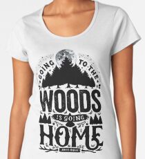 The Woods Women's Premium T-Shirt