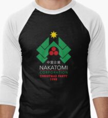 Nakatomi Corporation - Christmas Party Men's Baseball ¾ T-Shirt