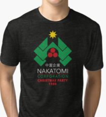 Nakatomi Corporation - Christmas Party Tri-blend T-Shirt