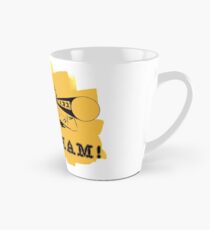 Cheerleading "GO TEAM" Retro Tall Mug