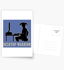 Desktop Warrior Postcards