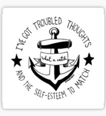 Fall Out Boy Lyrics Sticker