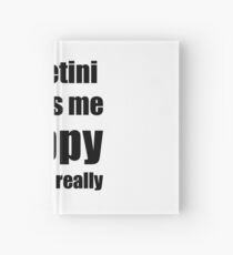 Cuaderno de tapa dura Appletini Cocktail Lover Funny Gift for Friend Alcohol Mixed Drink