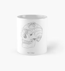 Star Trek Klingon Skull Scientific Illustration Classic Mug