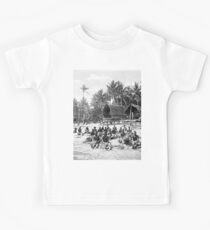 a colourful Papua New Guinea
landscape Kids Tee