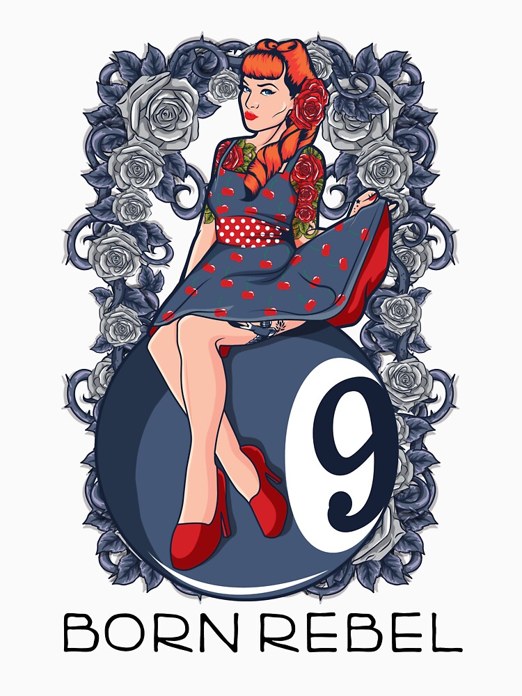 Born Rebel-Pool Hall Girl by socialwear