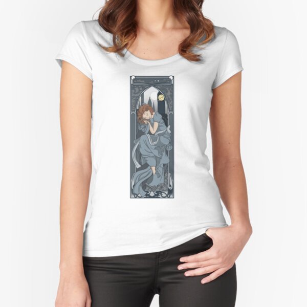 Wendy's Rest Fitted Scoop T-Shirt