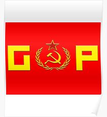 GOP Communist Logo Poster