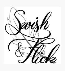 Swish Photographic Print