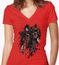Hellsing Ultimate Women's Fitted V-Neck T-Shirt