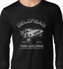 Delorean in Flight Long Sleeve T-Shirt
