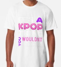 A KPOP THING - BLACK Long T-Shirt